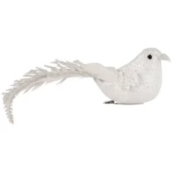 Set Of 3 Glittered Pink, White And Champagne Bird Christmas Ornament With Clip, 6.5" -Christmas Trees Shop northlight sh93285 2new 45042.1668089806