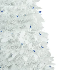 6ft Lighted White Tinsel Pop-Up Artificial Christmas Tree, Blue Lights 8 6ft Lighted White Tinsel Pop-Up Artificial Christmas Tree, Blue Lights -Christmas Trees Shop northlight sm92170 2 48291.1667530309
