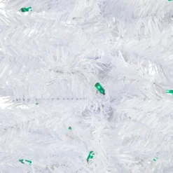 3' Pre-Lit Woodbury White Pine Slim Artificial Christmas Tree, Green Lights -Christmas Trees Shop northlight sm92882 3new 32304.1669401198