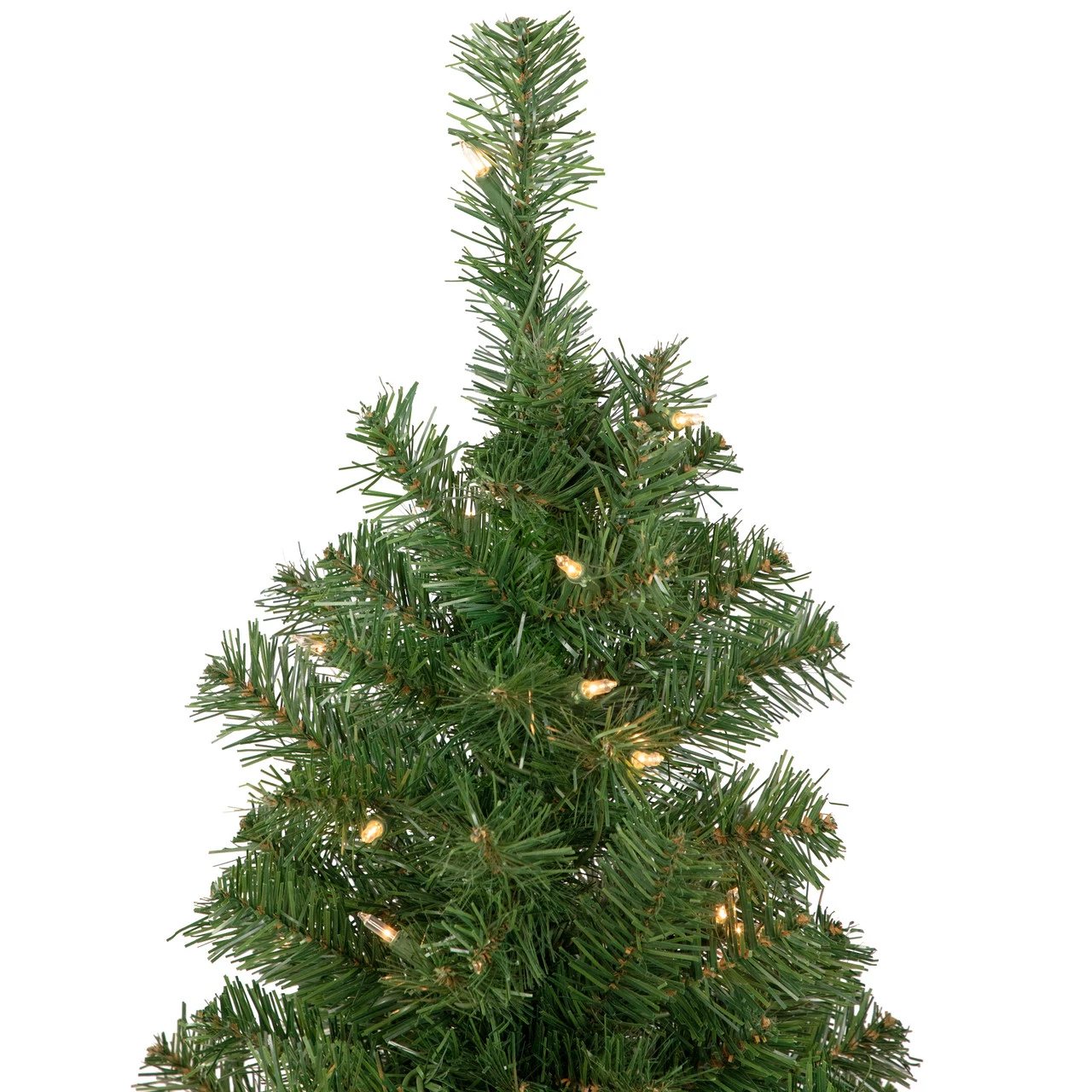 3' Pre-Lit Oakridge Noble Fir Artificial Christmas Tree, Clear Lights 4 3' Pre-Lit Oakridge Noble Fir Artificial Christmas Tree, Clear Lights - Image 4