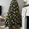 10' Pre-Lit Slim Granville Fraser Fir Artificial Christmas Tree, Clear Lights