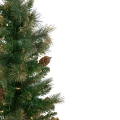 7' Pre-Lit Yorkshire Pine Pencil Artificial Christmas Tree, Clear Lights 10 7' Pre-Lit Yorkshire Pine Pencil Artificial Christmas Tree, Clear Lights -Christmas Trees Shop northlight sm92926 2 22338.1667530202