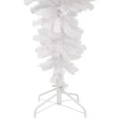 5.5' Upside Down White Spruce Artificial Christmas Tree, Unlit -Christmas Trees Shop northlight sm92975 3 98431.1667530211