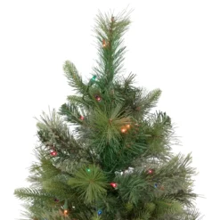 3' Pre-Lit Kingston Cashmere Pine Full Artificial Christmas Tree, Multi Lights -Christmas Trees Shop northlight sm93045 2 03255.1667530109