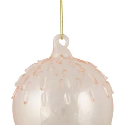 3" Pink Iridescent Glass Christmas Ball Ornament -Christmas Trees Shop northlight tr92593 2 95430.1667529832