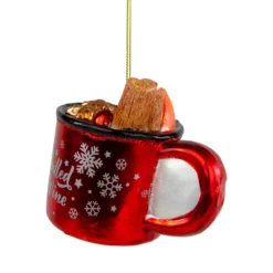 4" Mulled Wine Glass Christmas Ornament -Christmas Trees Shop northlight tr94438 02 44531.1687801633