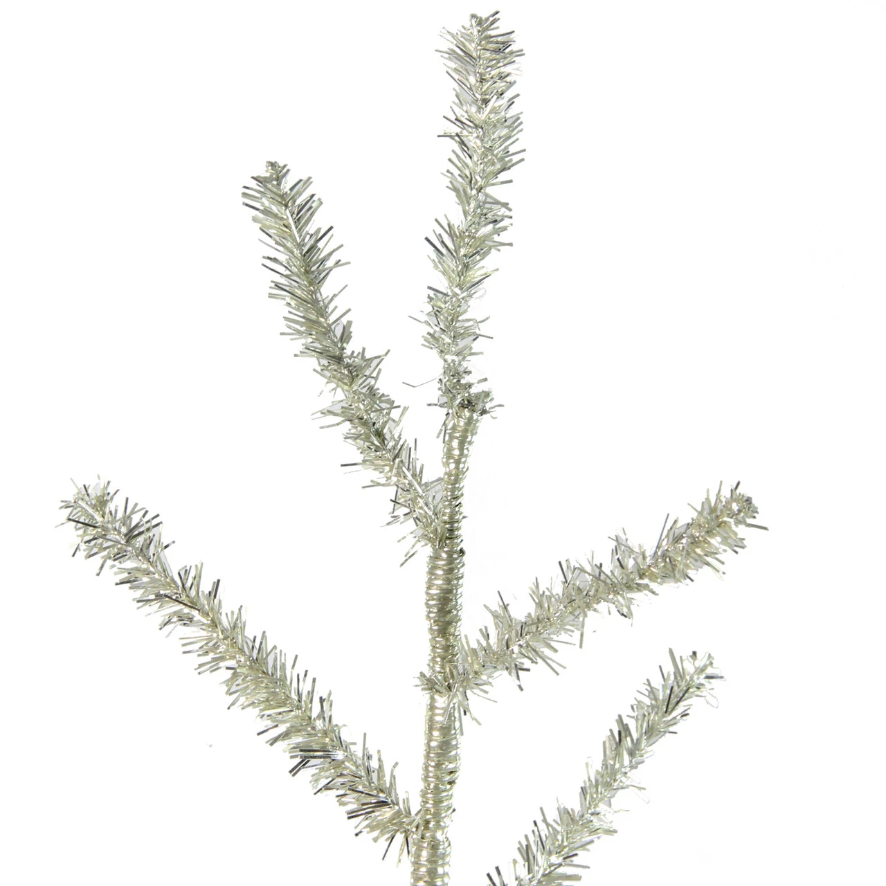 3' FullChampagne Tinsel Artificial Christmas Twig Tree - Unlit 4 3' FullChampagne Tinsel Artificial Christmas Twig Tree - Unlit - Image 4