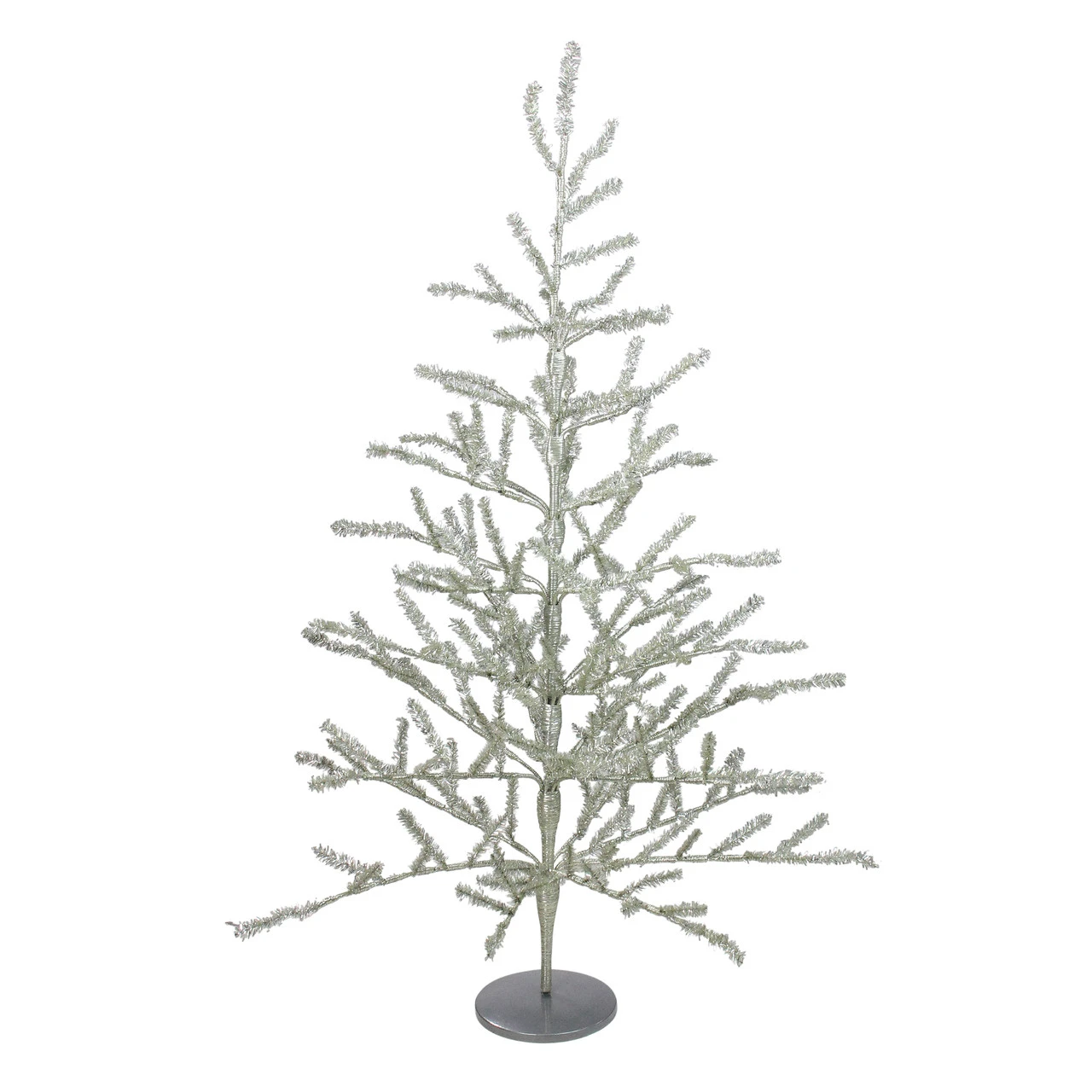 3' FullChampagne Tinsel Artificial Christmas Twig Tree - Unlit 1 3' FullChampagne Tinsel Artificial Christmas Twig Tree - Unlit