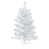 24" White Balsam Pine Mini Artificial Christmas Tree - Unlit