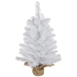 2' Medium Balsam Pine Burlap Base Artificial Christmas Tree - Unlit