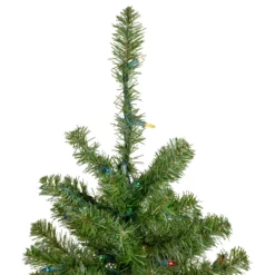 5' Pre-Lit Medium Canadian Pine Artificial Christmas Tree - Multicolor Lights -Christmas Trees Shop northlight v15853 2new 12778.1667580399