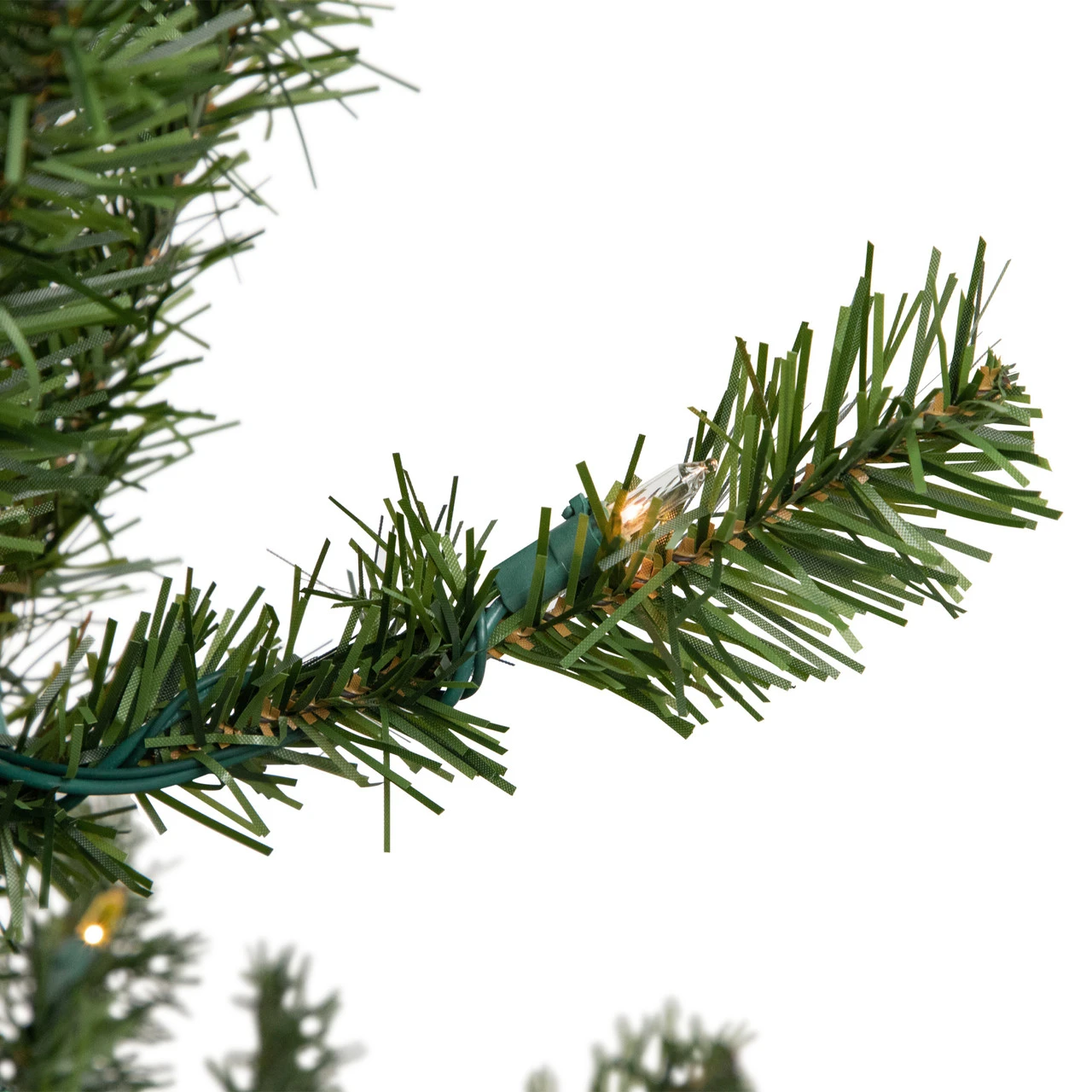 3' Pre-Lit Medium Canadian Pine Artificial Christmas Tree, Multicolor Lights 2 3' Pre-Lit Medium Canadian Pine Artificial Christmas Tree, Multicolor Lights - Image 2