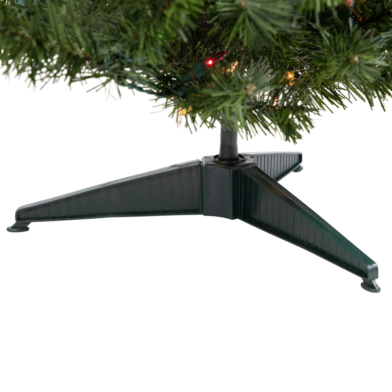 3' Pre-Lit Medium Canadian Pine Artificial Christmas Tree, Multicolor Lights 5 3' Pre-Lit Medium Canadian Pine Artificial Christmas Tree, Multicolor Lights - Image 5