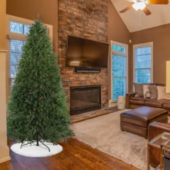 10' Pre-Lit Full Northern Pine Artificial Christmas Tree, Multi Lights -Christmas Trees Shop northlight v15888 3 00466.1667663134