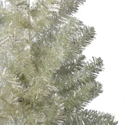 3' Metallic Platinum Artificial Tinsel Christmas Tree - Unlit 8 3' Metallic Platinum Artificial Tinsel Christmas Tree - Unlit -Christmas Trees Shop northlight v27331 1 09781.1682521172