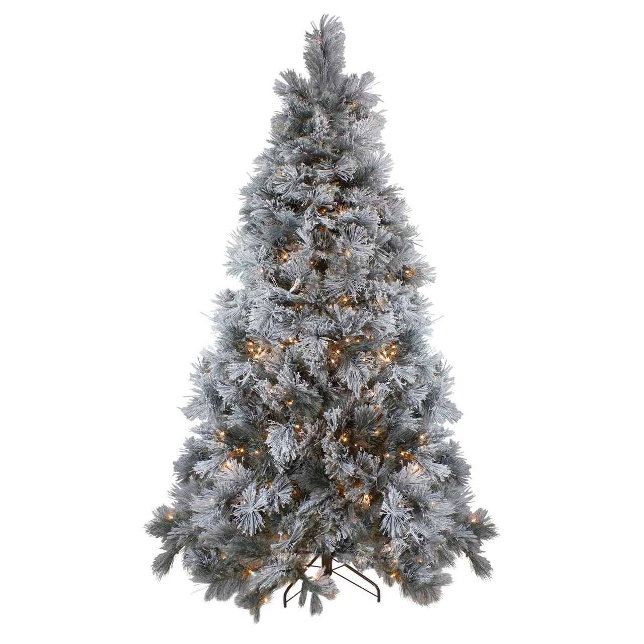 7.5' Pre-Lit Full Black Spruce Artificial Christmas Tree - Clear LED Lights 2 7.5' Pre-Lit Full Black Spruce Artificial Christmas Tree - Clear LED Lights - Image 2