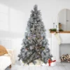 7.5' Pre-Lit Full Black Spruce Artificial Christmas Tree - Clear LED Lights