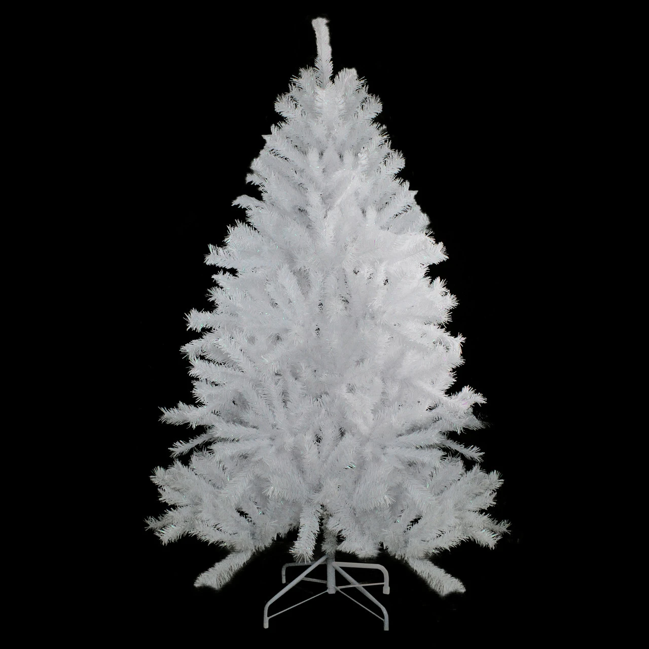 6' Icy White Iridescent Spruce Artificial Christmas Tree - Unlit 2 6' Icy White Iridescent Spruce Artificial Christmas Tree - Unlit - Image 2