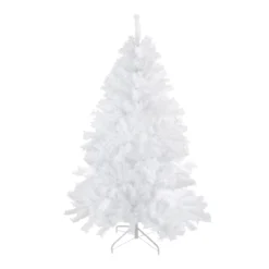 6' Icy White Iridescent Spruce Artificial Christmas Tree - Unlit