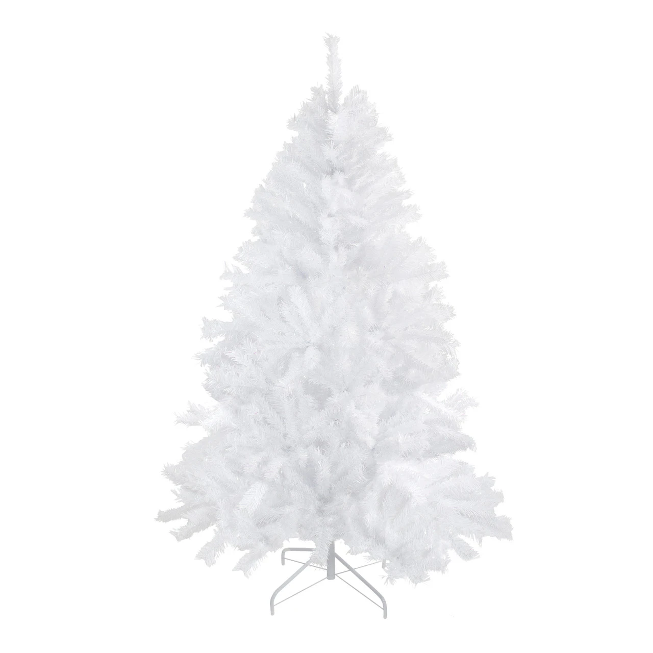 6' Icy White Iridescent Spruce Artificial Christmas Tree - Unlit 1 6' Icy White Iridescent Spruce Artificial Christmas Tree - Unlit
