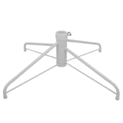 6.5' White Georgian Pine Slim Artificial Christmas Tree, Unlit -Christmas Trees Shop northlight whitechristmastree stand 08844.1667487930