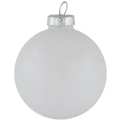 9ct Shiny And Matte White Glass Ball Christmas Ornaments 2.5" (65mm) 11 9ct Shiny And Matte White Glass Ball Christmas Ornaments 2.5" (65mm) -Christmas Trees Shop northlight wy00744 shinymatte 1 13369.1677089506