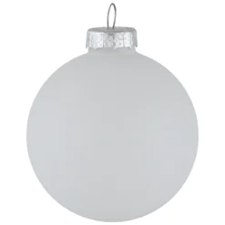9ct Shiny And Matte White Glass Ball Christmas Ornaments 2.5" (65mm) 10 9ct Shiny And Matte White Glass Ball Christmas Ornaments 2.5" (65mm) -Christmas Trees Shop northlight wy00744 shinymatte 2 74073.1677089506