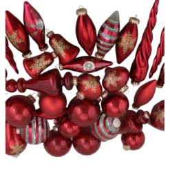 36ct Red And Gold Contemporary Asymmetrical Christmas Ornaments 8" 5 36ct Red And Gold Contemporary Asymmetrical Christmas Ornaments 8" -Christmas Trees Shop northlight wy00894 03 76803.1667641021