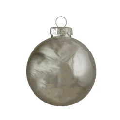 40ct Shiny And Matte Silver Glass Ball Christmas Ornaments 2.5" -Christmas Trees Shop northlight wy04142 2 30776.1667575636