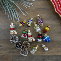 12ct Gold 2-Finish Iconic Winter Christmas Glass Figurine Ornaments 2.25" 5 12ct Gold 2-Finish Iconic Winter Christmas Glass Figurine Ornaments 2.25" -Christmas Trees Shop northlight wy04181 3 83379.1667569897