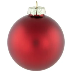 96ct Shiny And Matte Red Glass Ball Christmas Ornaments 3.25 (80mm) 11 96ct Shiny And Matte Red Glass Ball Christmas Ornaments 3.25 (80mm) -Christmas Trees Shop northlight wy15212 4 36340.1677045717
