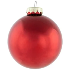 96ct Shiny And Matte Red Glass Ball Christmas Ornaments 3.25 (80mm) 12 96ct Shiny And Matte Red Glass Ball Christmas Ornaments 3.25 (80mm) -Christmas Trees Shop northlight wy15212 5 70122.1677045717
