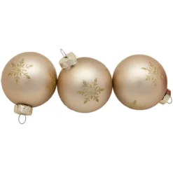 6ct Red And Gold Snowflake Glass Ball Christmas Ornaments 2.5" -Christmas Trees Shop northlight wy88879 3 updated2023 30313.1677088548