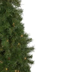 Set Of 3 Pre-Lit Woodland Alpine Artificial Christmas Trees 5' - Clear Lights -Christmas Trees Shop northlight ynt755 gr 3 updated 40453.1667327482