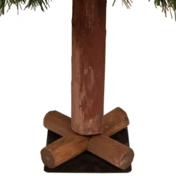 Set Of 3 Pre-Lit Woodland Alpine Artificial Christmas Trees 5' - Clear Lights -Christmas Trees Shop northlight ynt755 gr 4 updated 98079.1667327482