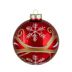 4ct Red And Gold Glass Hanging Christmas Ball Ornaments 2.5-Inch (67mm) 5 4ct Red And Gold Glass Hanging Christmas Ball Ornaments 2.5-Inch (67mm) -Christmas Trees Shop nortlight wy88859 fix 1 46490.1667534363
