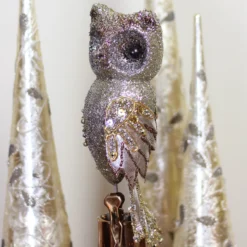 10" In The Birches Gold Glittered And Sequined Owl Clip-On Christmas Ornament -Christmas Trees Shop ol7bvqtryhxleethnnqk69n7odnsb4gm 27013.1667664476