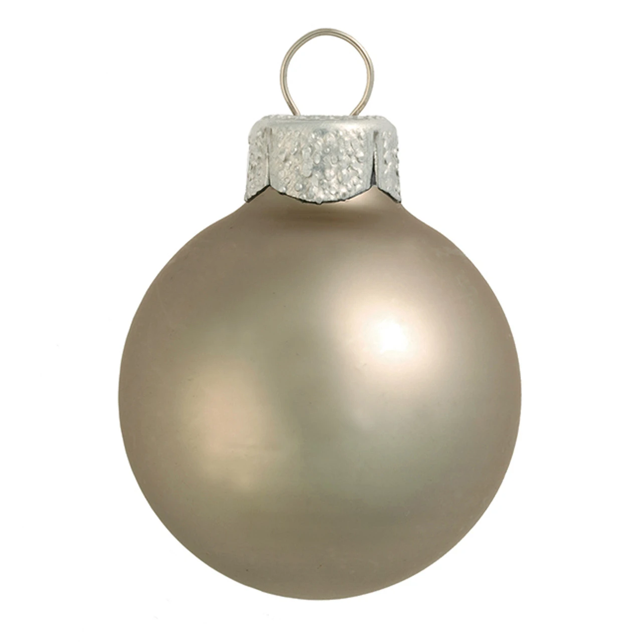 6ct Pewter Gray Matte Christmas Ball Ornaments 4" (100mm) 1 6ct Pewter Gray Matte Christmas Ball Ornaments 4" (100mm)