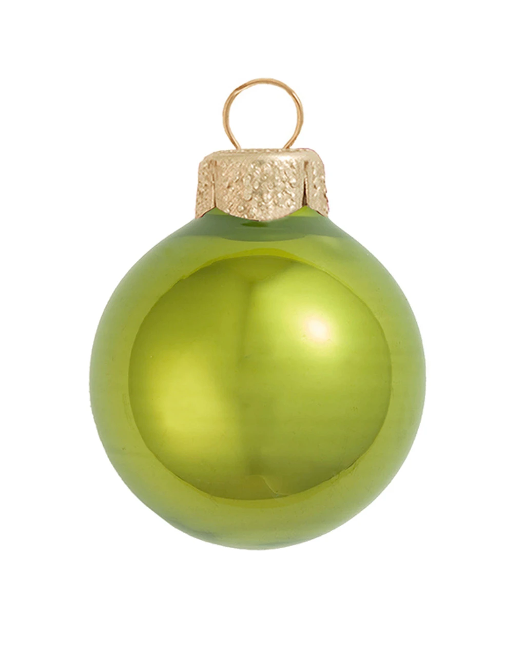 28ct Kiwi Green And Gold Shiny Glass Christmas Ball Ornaments 2" (50mm) 1 28ct Kiwi Green And Gold Shiny Glass Christmas Ball Ornaments 2" (50mm)