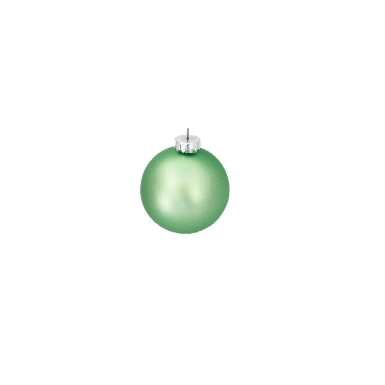 8ct Patina Green Matte Glass Christmas Ball Ornaments 3.25" (80mm) 1 8ct Patina Green Matte Glass Christmas Ball Ornaments 3.25" (80mm)