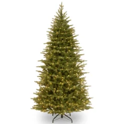 6.5’ Pre-Lit Nordic Spruce Artificial Christmas Tree – Clear Lights