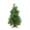2' Pre-Lit Green Full Dakota Pine Artificial Christmas Tree - Clear Dura-Lit Lights