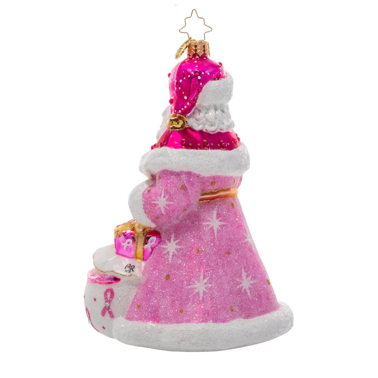 Christopher Radko Sending Strength Santa Glass Christmas Ornament 1021135 3 Christopher Radko Sending Strength Santa Glass Christmas Ornament 1021135 - Image 3