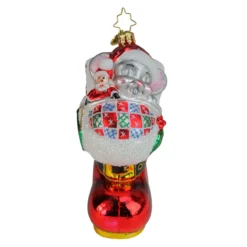 Christopher Radko Dreaming Of Santa Christmas Ornament 1019714