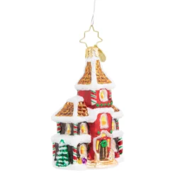 Christopher Radko Grandeur In Ginger Gem Glass Christmas Ornament 1020562 6 Christopher Radko Grandeur In Ginger Gem Glass Christmas Ornament 1020562 -Christmas Trees Shop radko 1020562 3 23398.1684508567