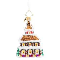 Christopher Radko Grandeur In Ginger Gem Glass Christmas Ornament 1020562 7 Christopher Radko Grandeur In Ginger Gem Glass Christmas Ornament 1020562 -Christmas Trees Shop radko 1020562 4 96267.1684508568