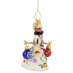 Christopher Radko Quite A Lively Tree Gem Snowman Glass Christmas Ornament 1020648 8 Christopher Radko Quite A Lively Tree Gem Snowman Glass Christmas Ornament 1020648 -Christmas Trees Shop radko 1020648 3update 12834.1667488011