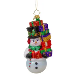 Christopher Radko Savvy Shopper Glass Christmas Ornament 1020863