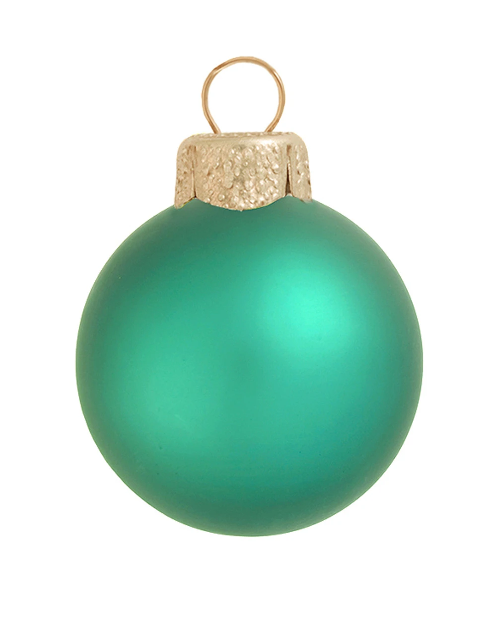 40ct Soft Green Glass Matte Christmas Ball Ornaments 1.5" (35mm) 1 40ct Soft Green Glass Matte Christmas Ball Ornaments 1.5" (35mm)