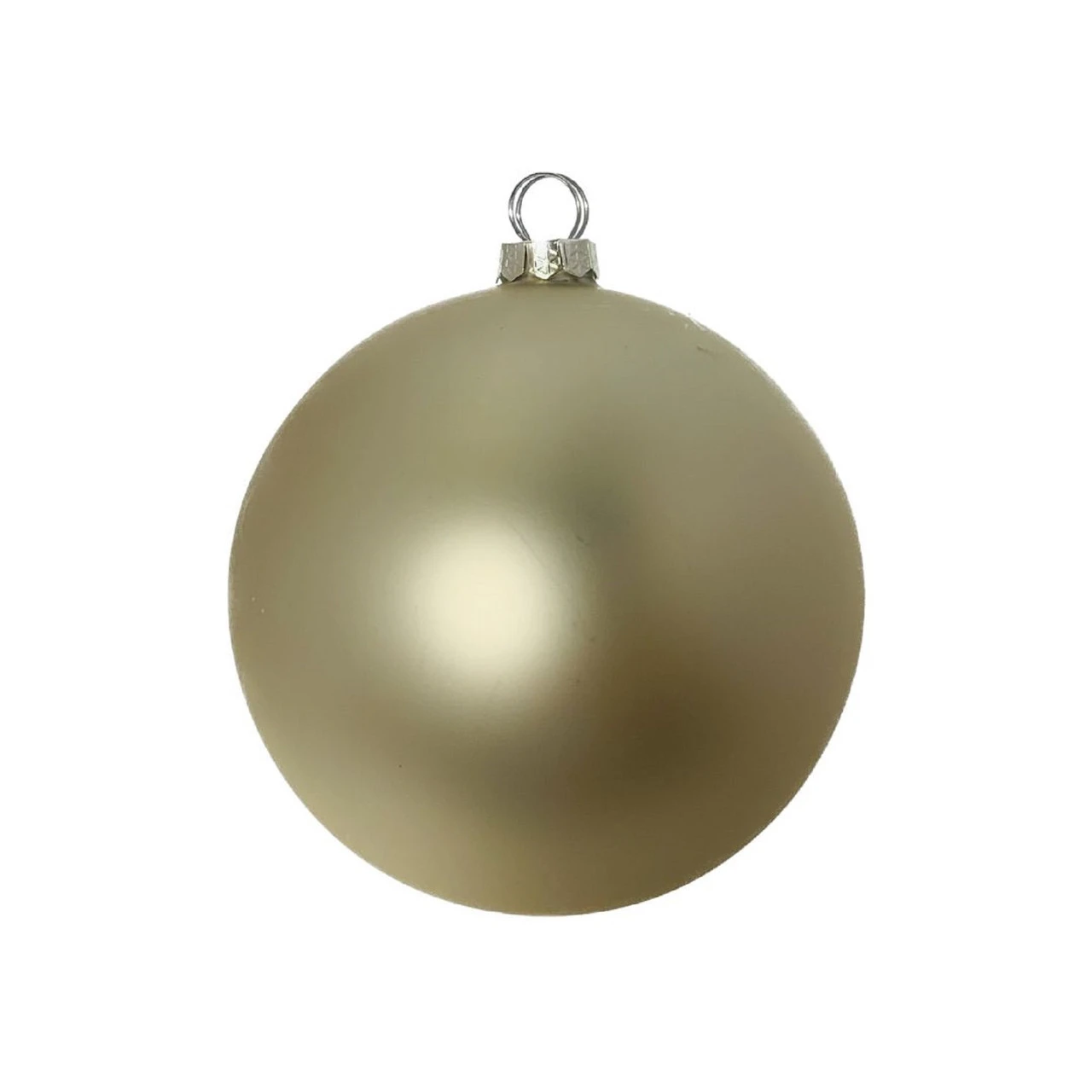 28ct Champagne Gold Matte Glass Ball Christmas Ornaments 2" (50mm) 1 28ct Champagne Gold Matte Glass Ball Christmas Ornaments 2" (50mm)